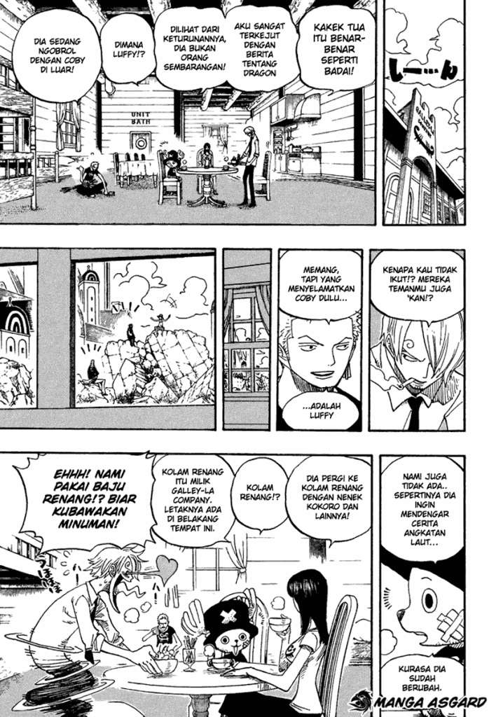 One Piece Chapter 433 - halaman 3