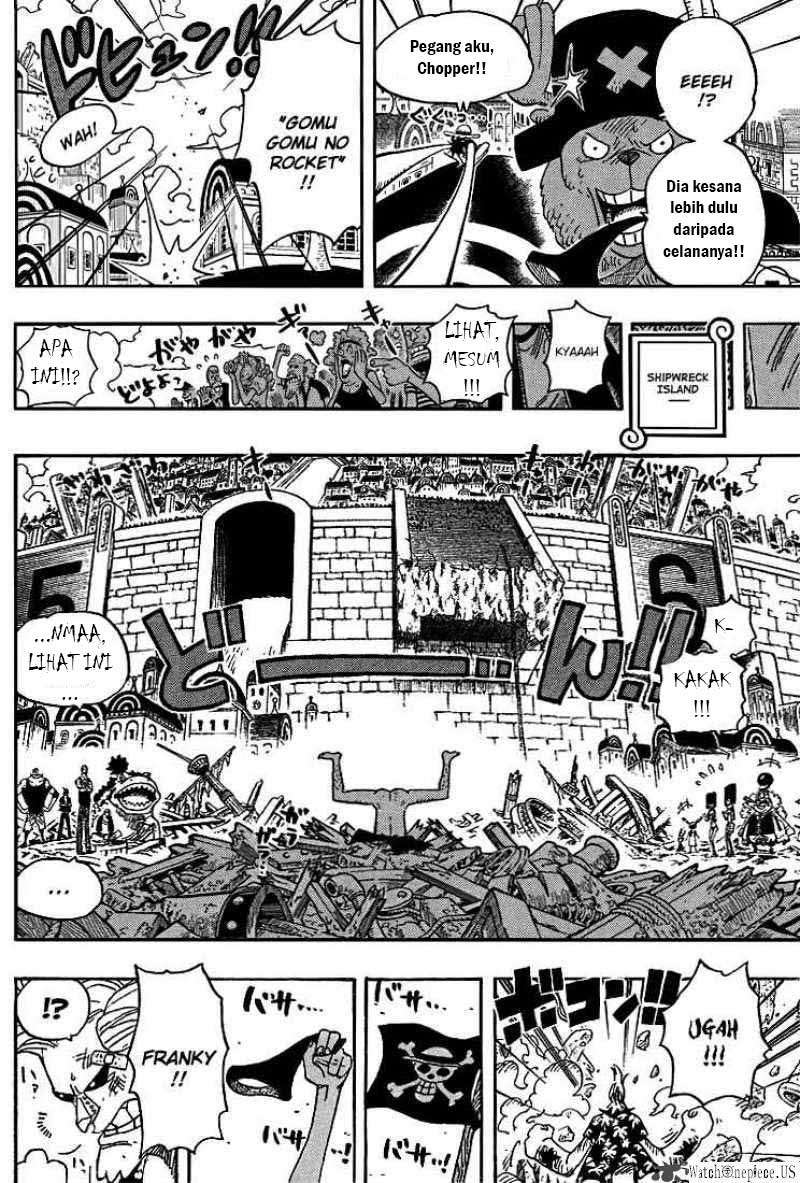 One Piece Chapter 436 - halaman 17