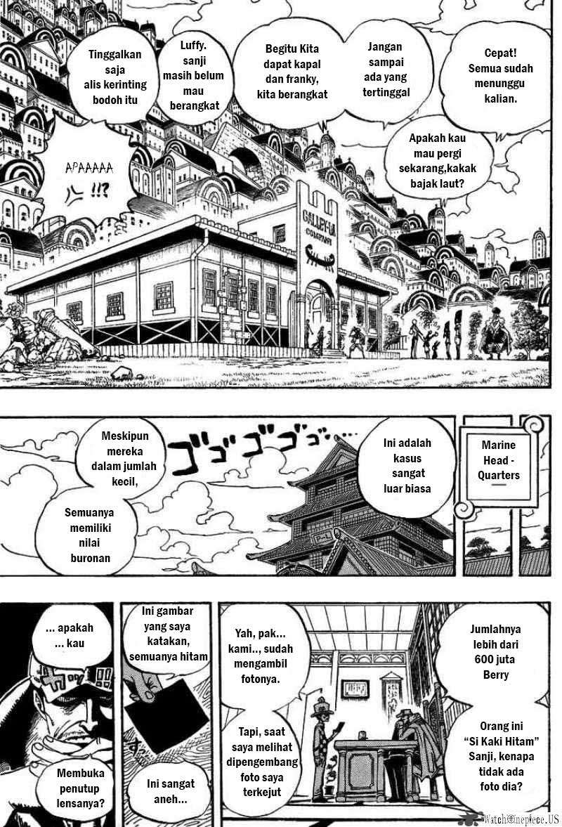 One Piece Chapter 436 - halaman 3