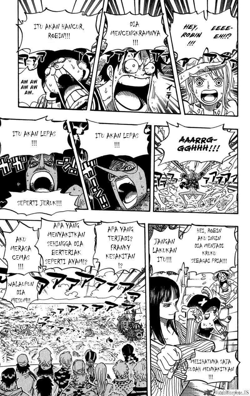 One Piece Chapter 437 - halaman 4
