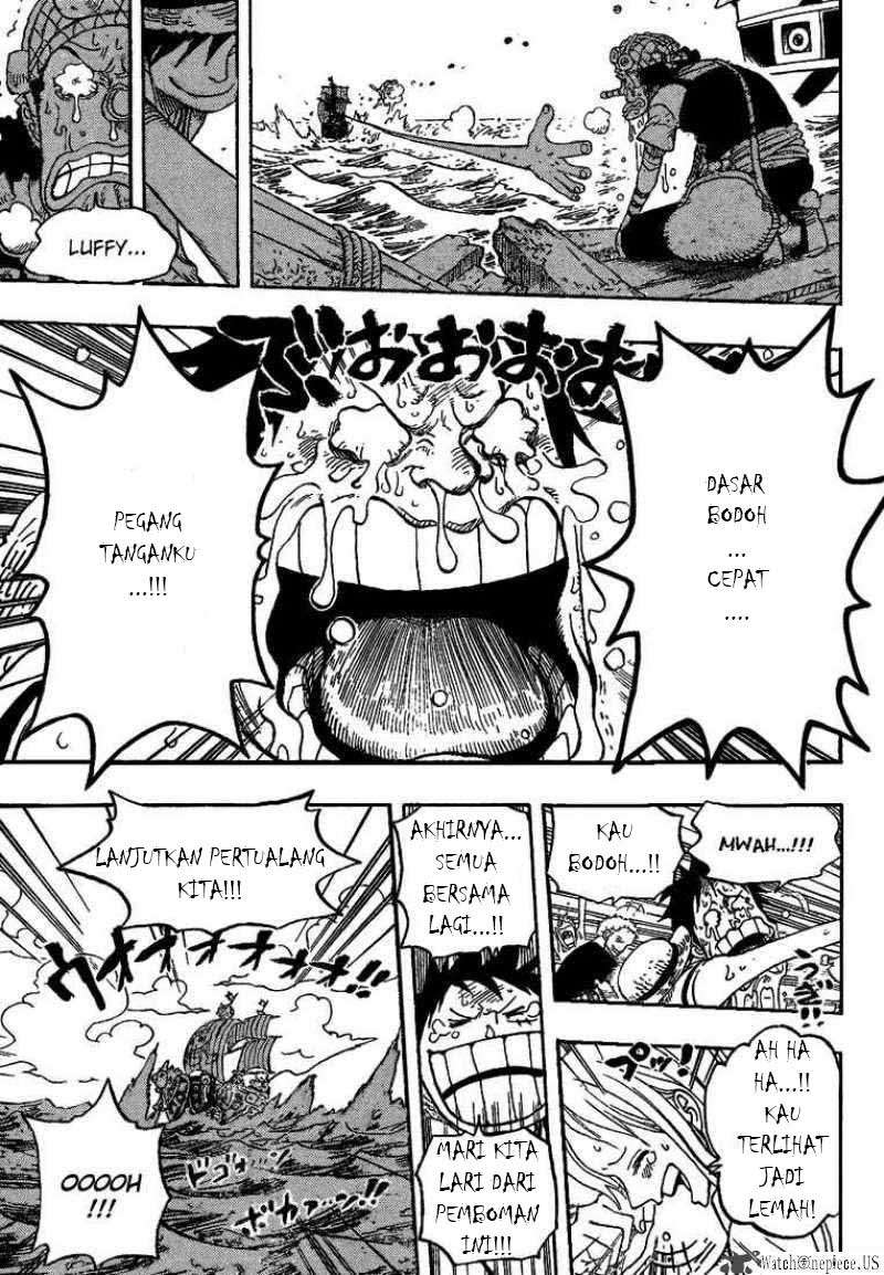 One Piece Chapter 438 - halaman 18