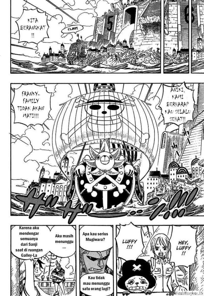 One Piece Chapter 438 - halaman 8