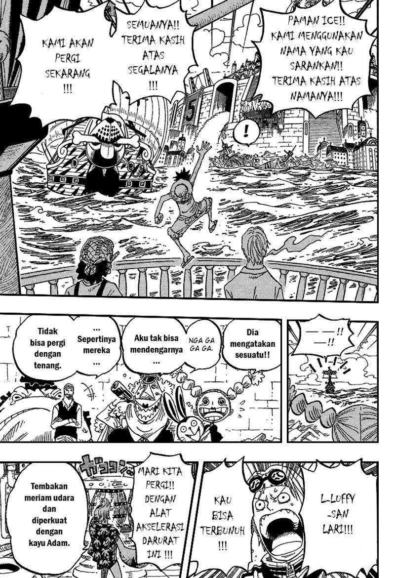 One Piece Chapter 439 - halaman 8