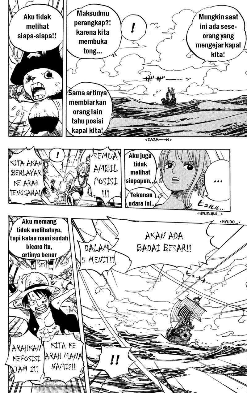 One Piece Chapter 442 - halaman 8