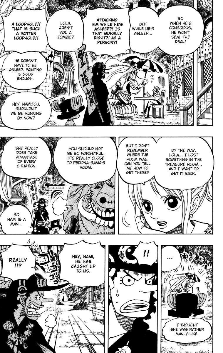 One Piece Chapter 454 - halaman 5