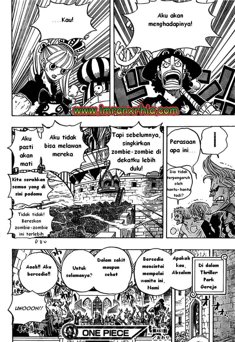 One Piece Chapter 461 - halaman 18