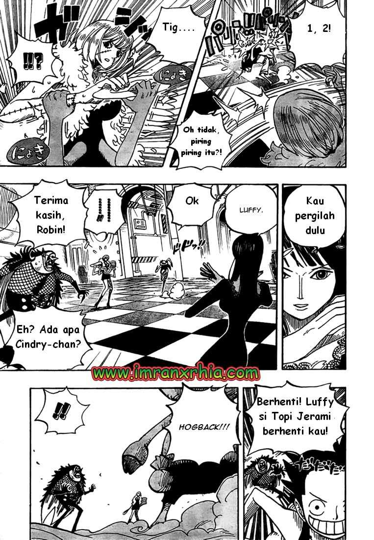 One Piece Chapter 461 - halaman 5