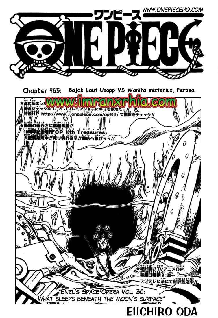 One Piece Chapter 465 - halaman 1