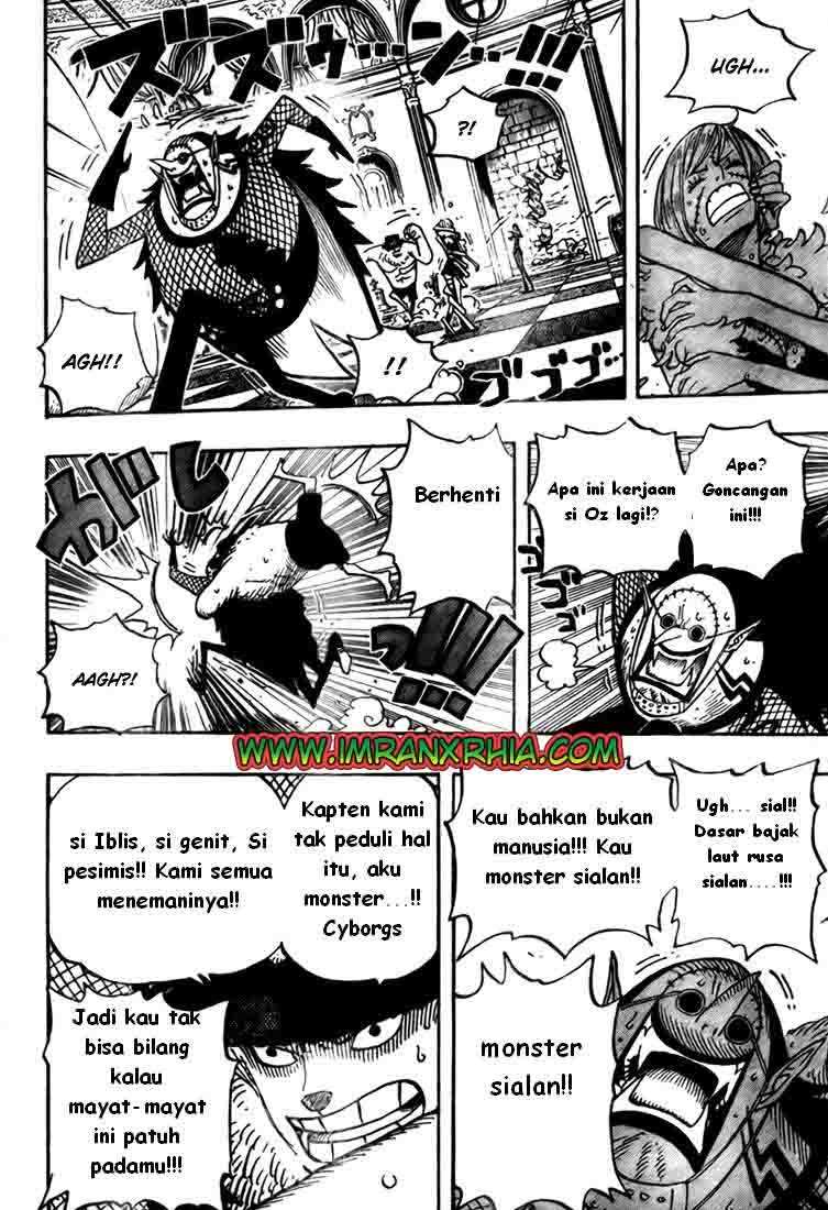 One Piece Chapter 469 - halaman 4