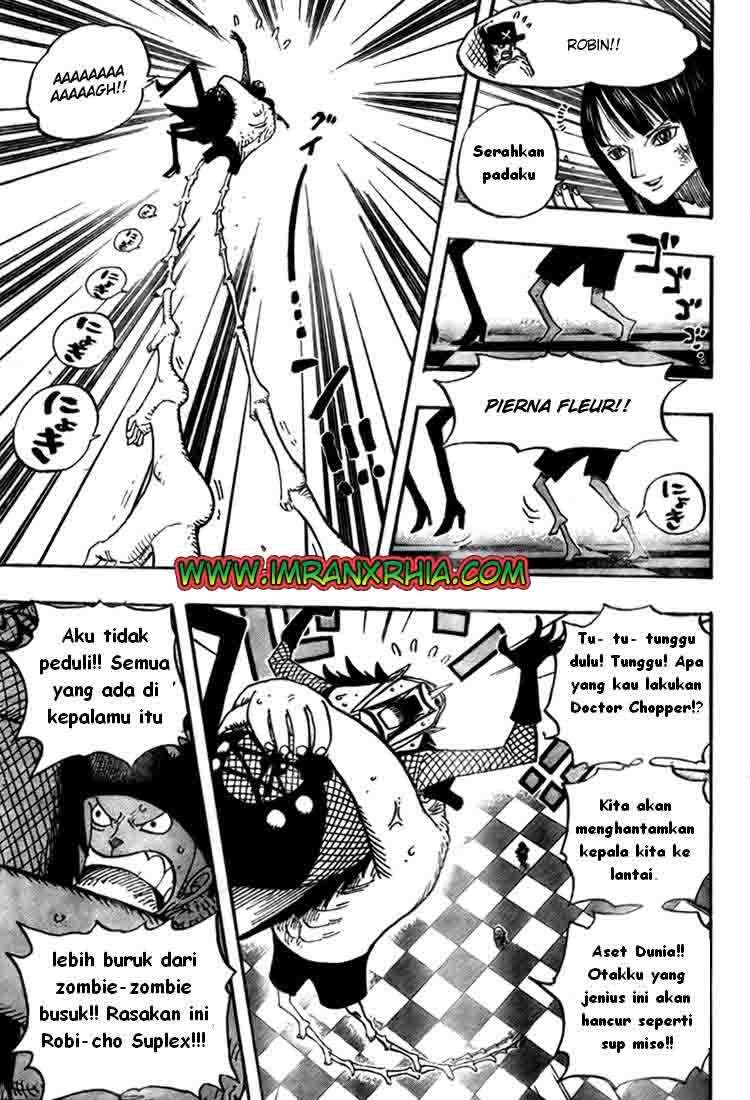 One Piece Chapter 469 - halaman 5