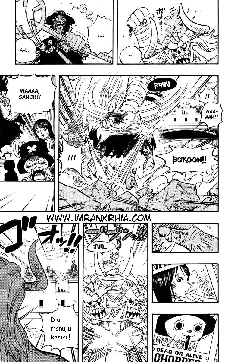 One Piece Chapter 470 - halaman 8