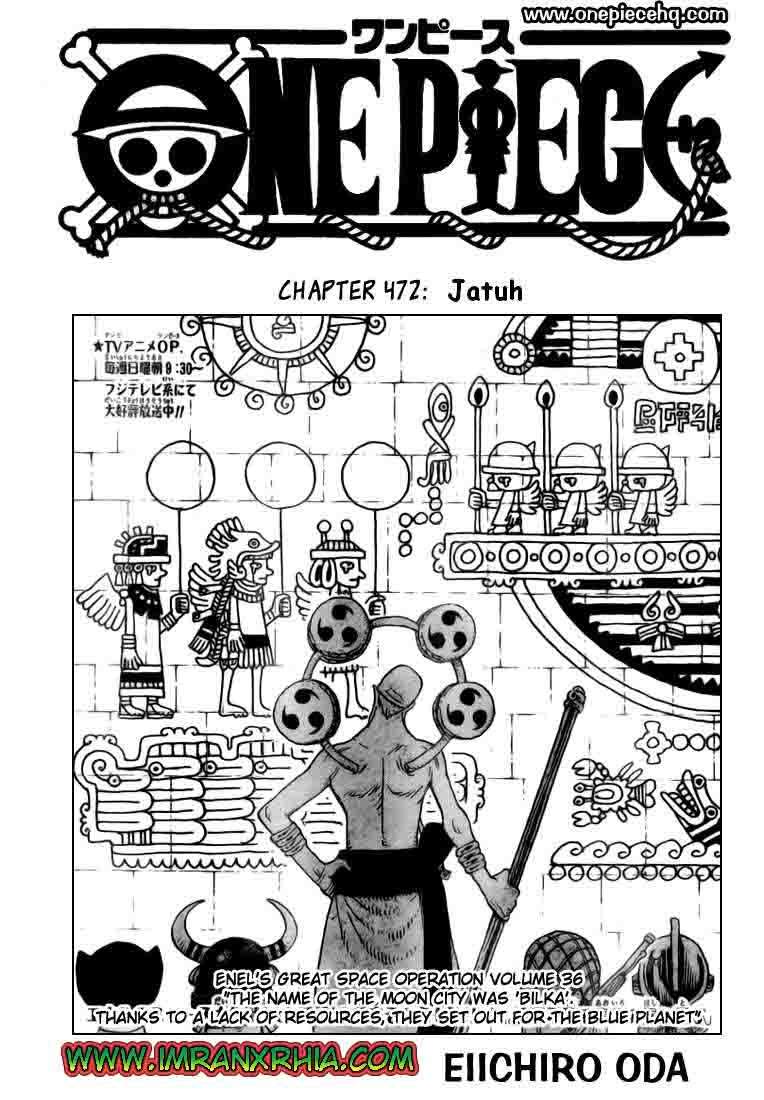 One Piece Chapter 472 - halaman 1