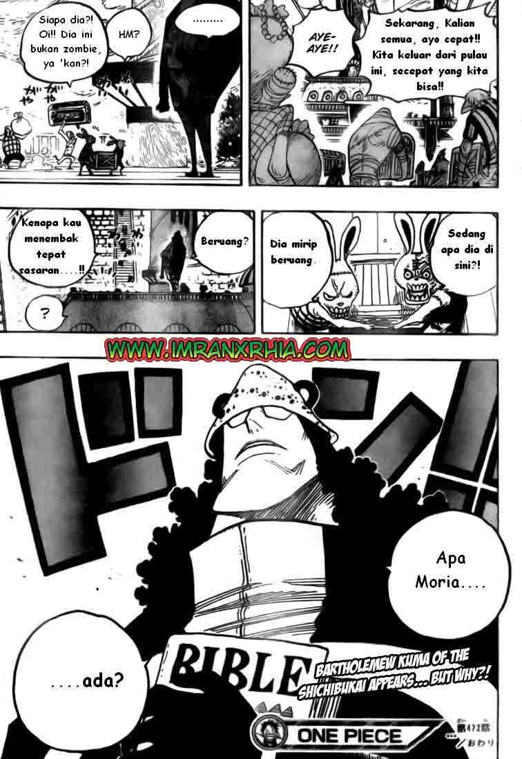 One Piece Chapter 472 - halaman 17