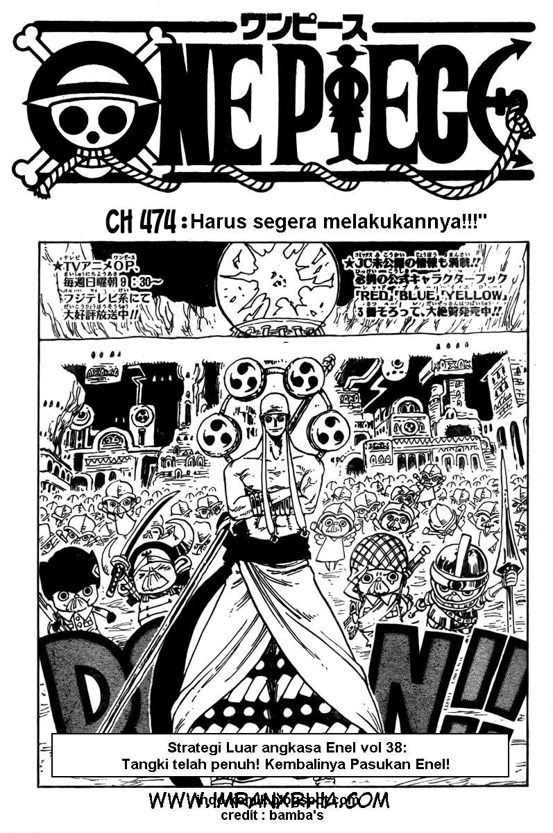 One Piece Chapter 474 - halaman 1