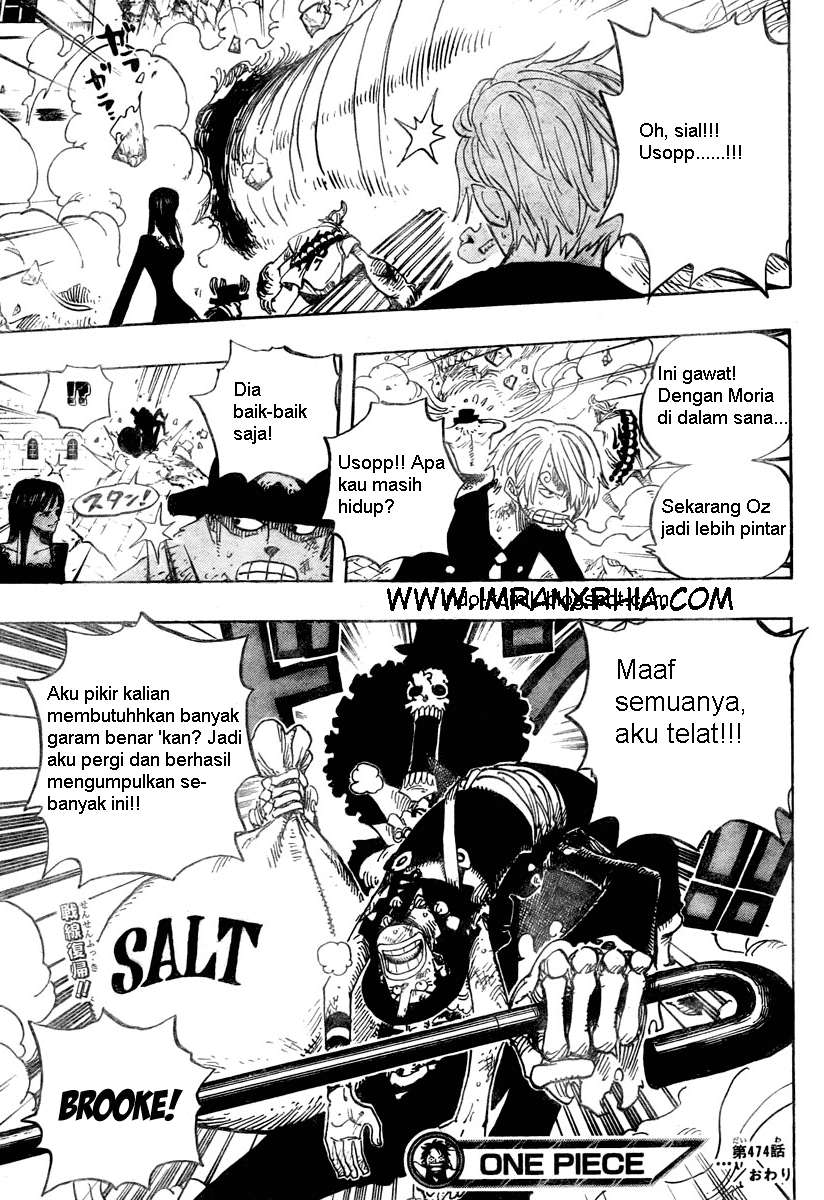 One Piece Chapter 474 - halaman 18