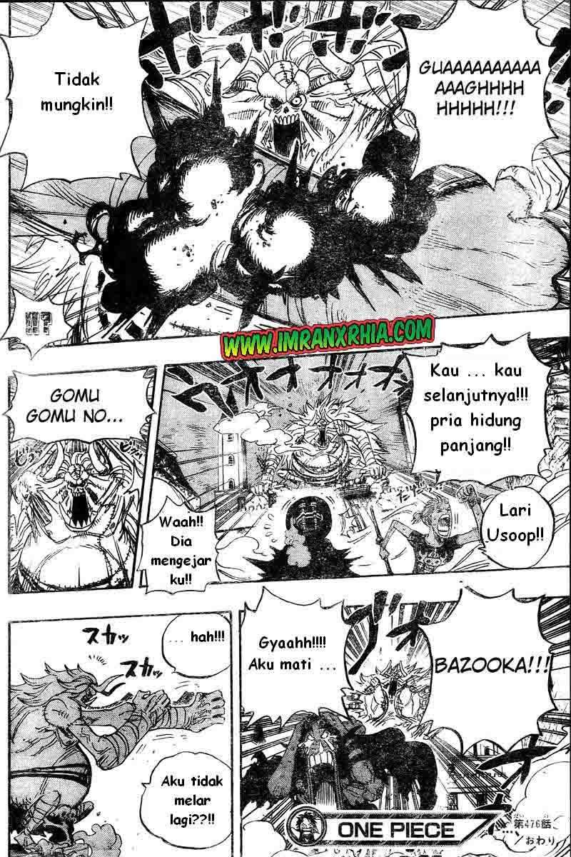 One Piece Chapter 476 - halaman 17