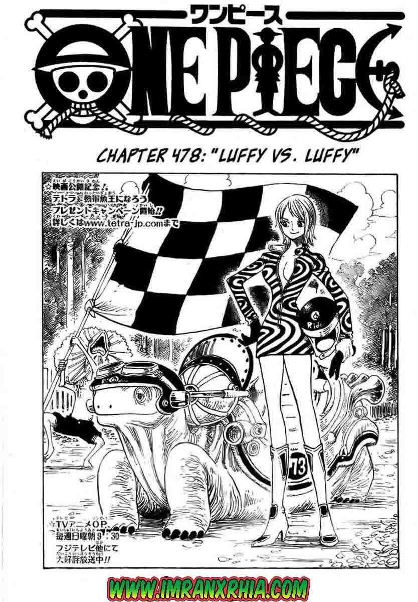 One Piece Chapter 478 - halaman 1