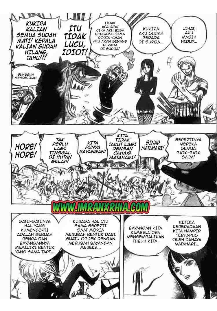One Piece Chapter 483 - halaman 7