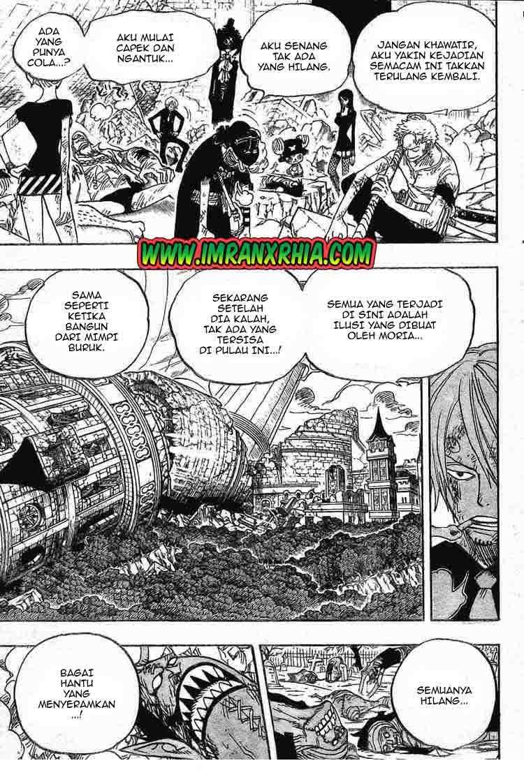 One Piece Chapter 483 - halaman 8