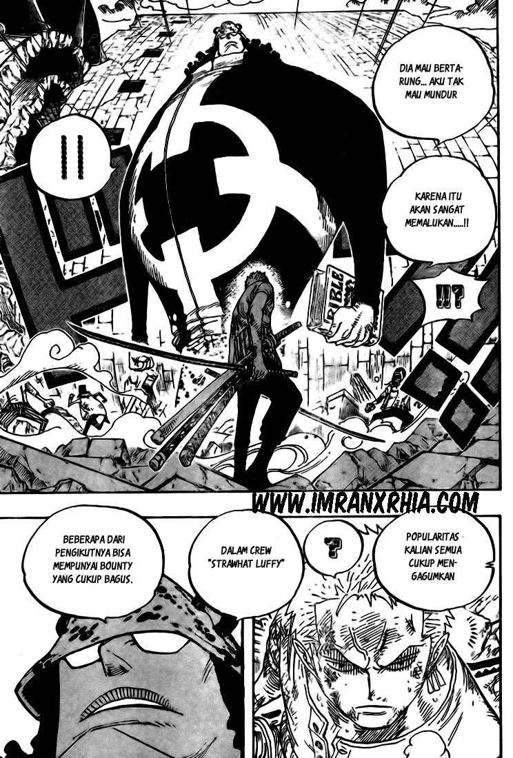 One Piece Chapter 484 - halaman 3