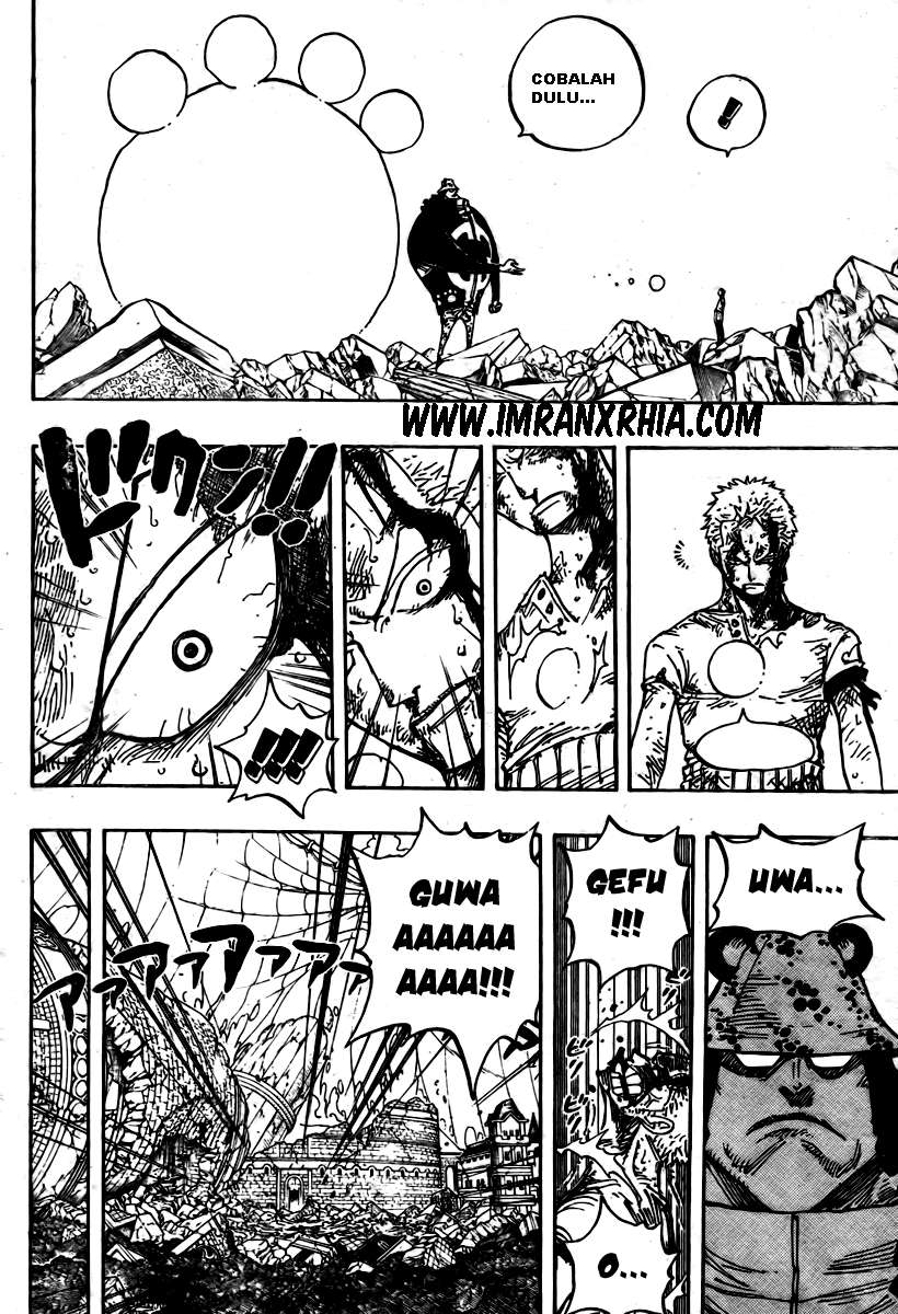 One Piece Chapter 485 - halaman 16
