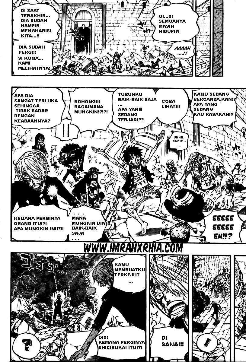 One Piece Chapter 485 - halaman 18