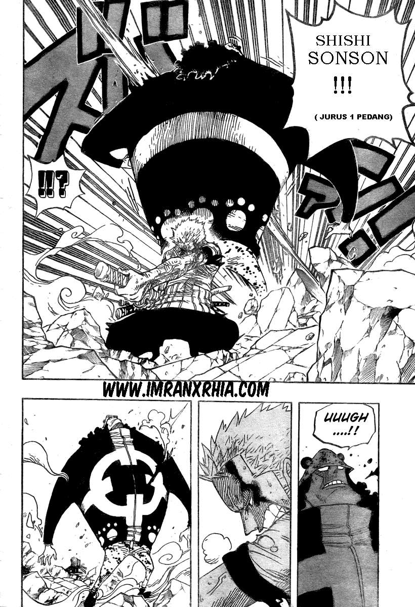 One Piece Chapter 485 - halaman 6
