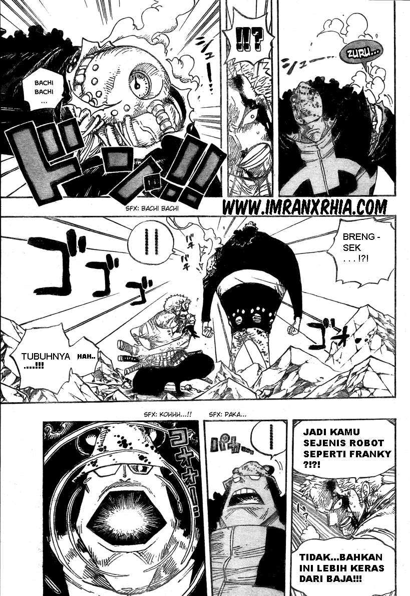 One Piece Chapter 485 - halaman 7
