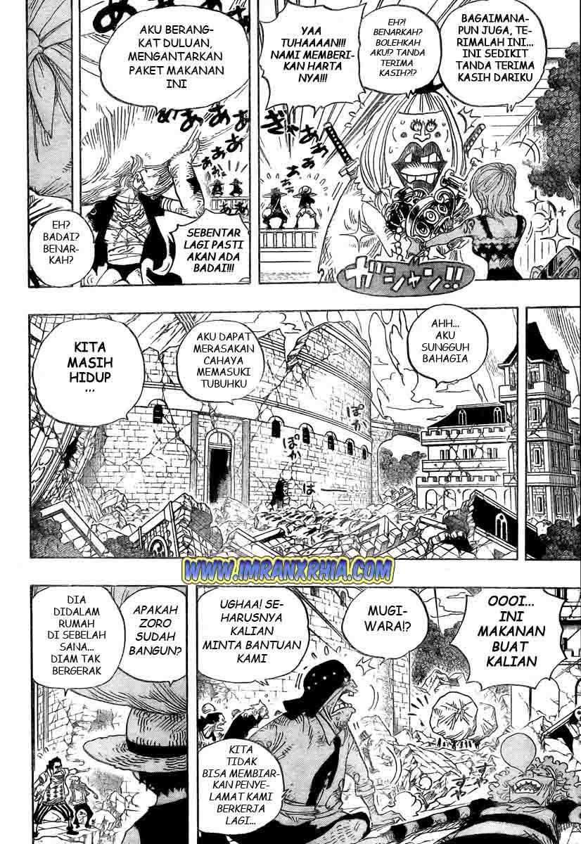 One Piece Chapter 486 - halaman 6