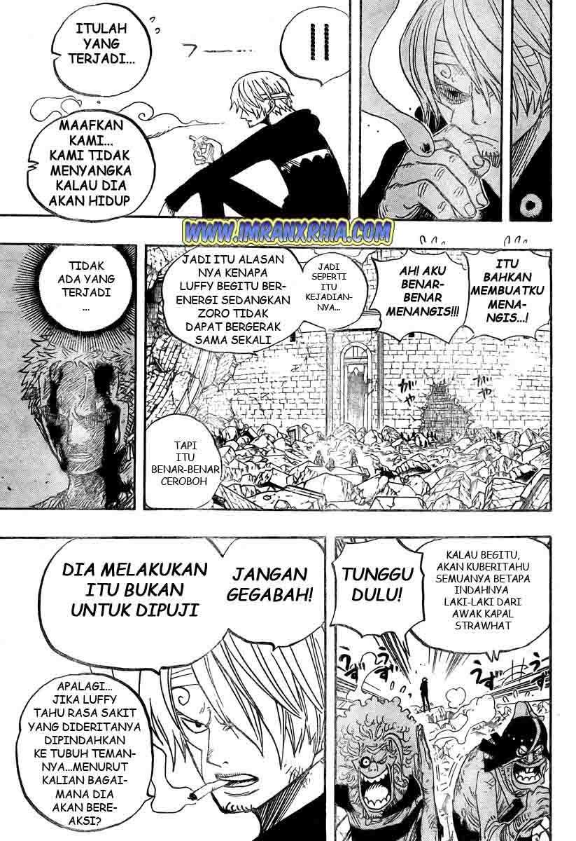 One Piece Chapter 486 - halaman 9