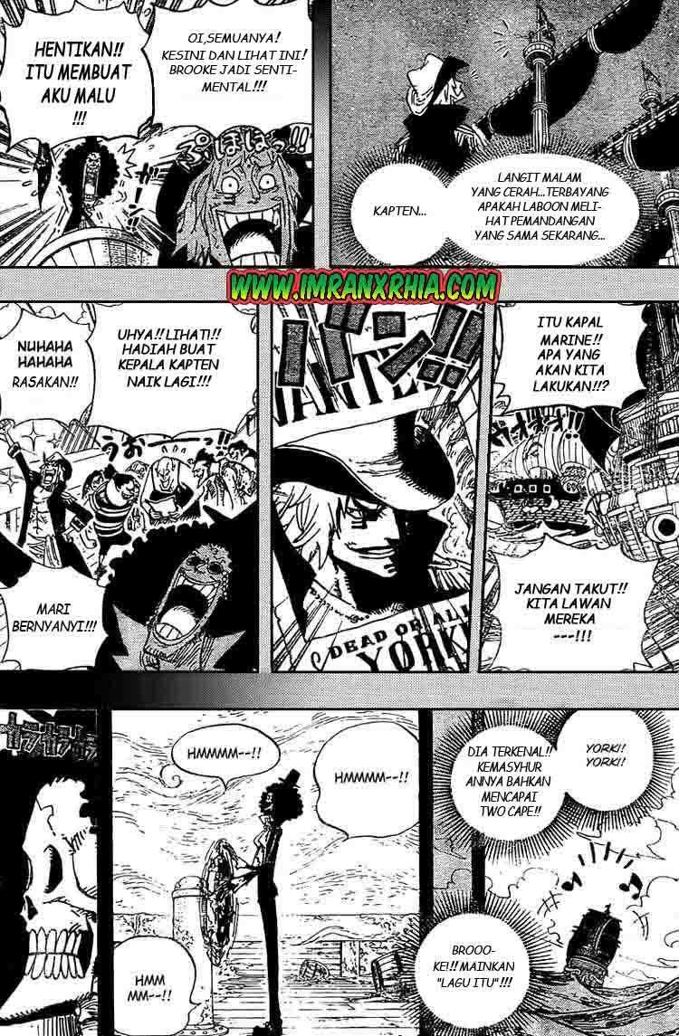 One Piece Chapter 487 - halaman 16