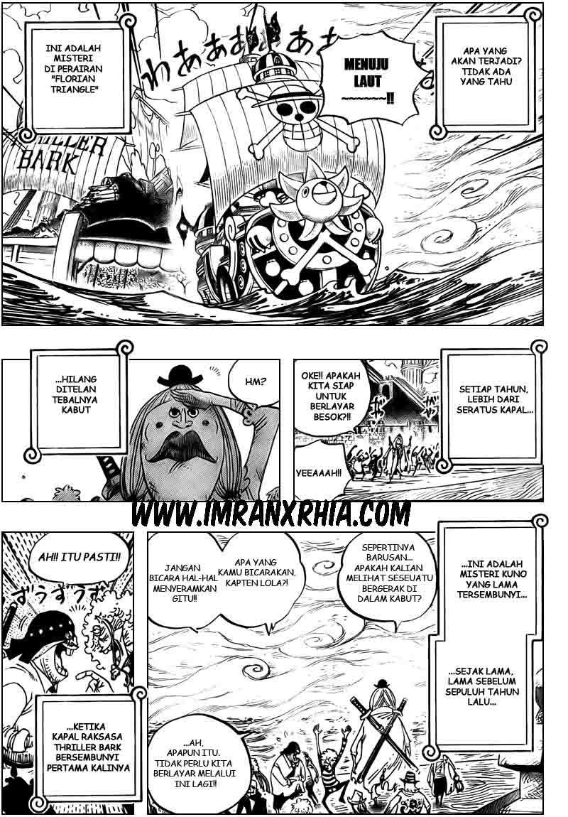 One Piece Chapter 490 - halaman 3