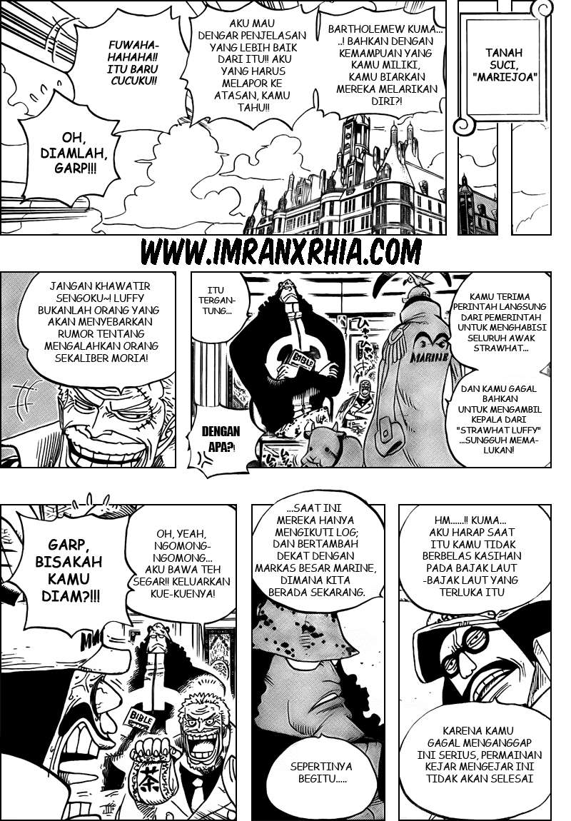 One Piece Chapter 490 - halaman 7