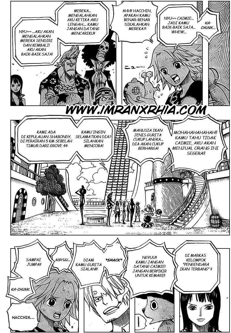 One Piece Chapter 491 - halaman 8