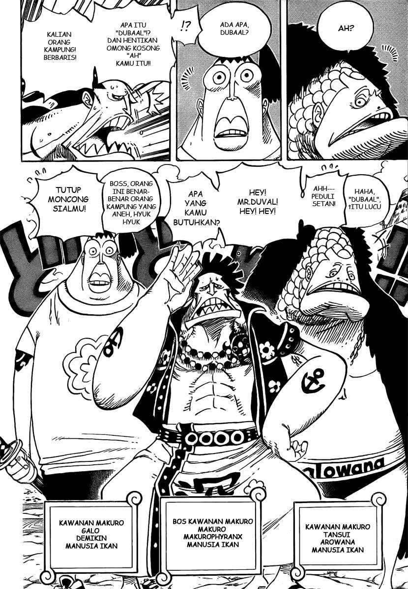 One Piece Chapter 492 - halaman 6