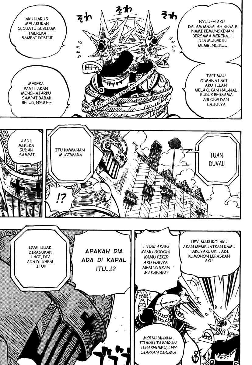 One Piece Chapter 492 - halaman 9