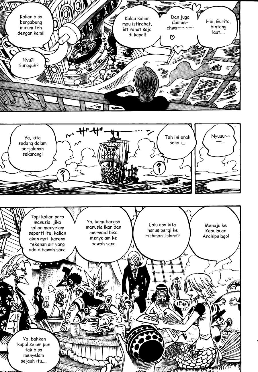 One Piece Chapter 496 - halaman 9