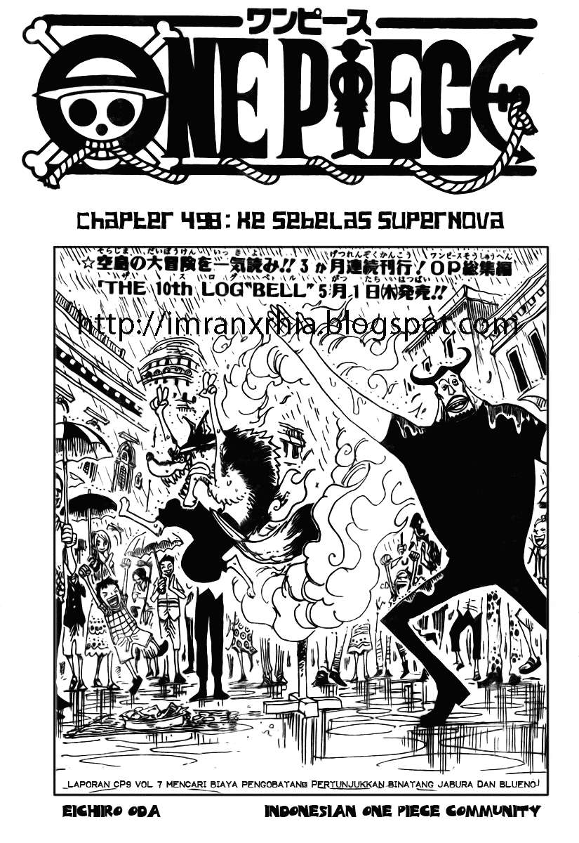 One Piece Chapter 498 - halaman 1