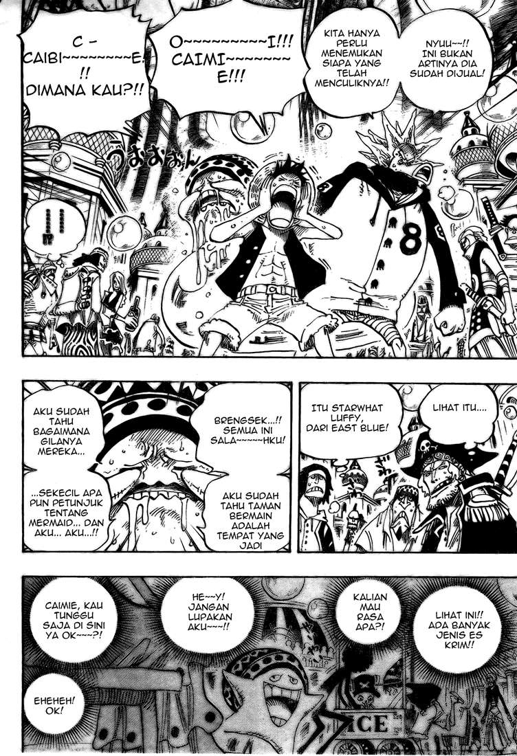 One Piece Chapter 500 - halaman 8