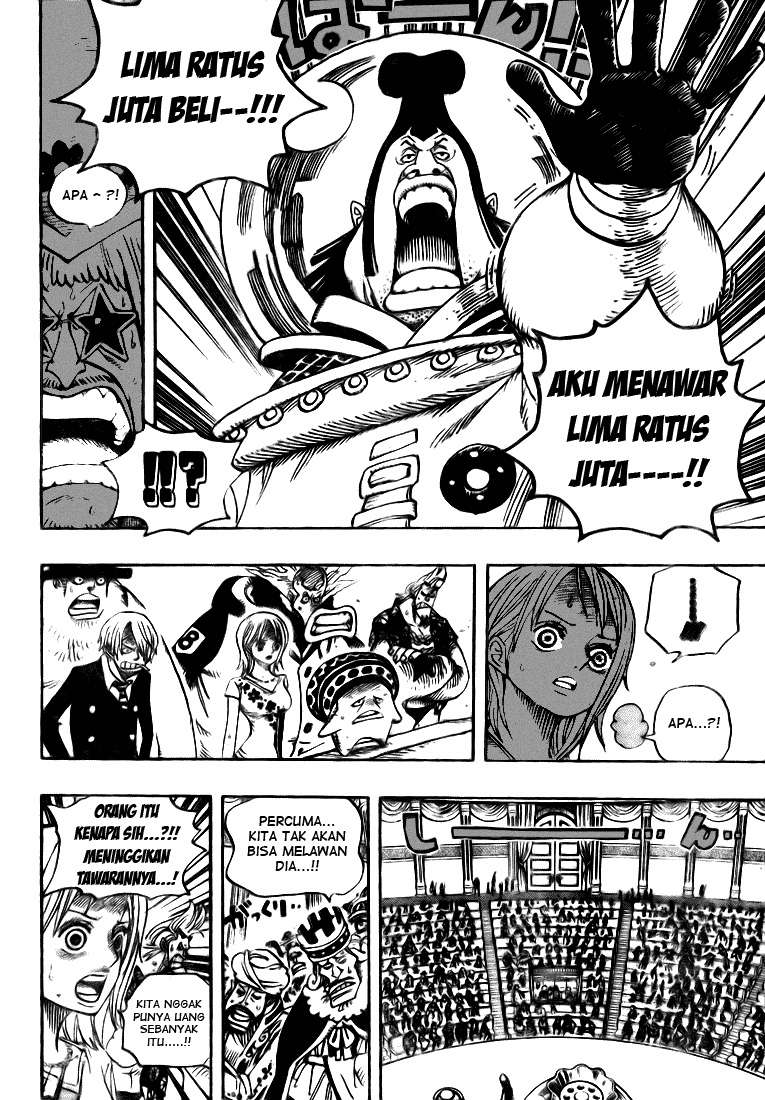 One Piece Chapter 502 - halaman 8