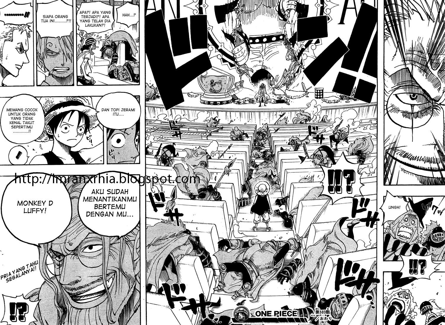One Piece Chapter 503 - halaman 17