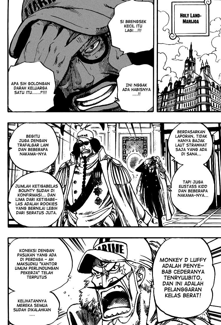 One Piece Chapter 504 - halaman 4