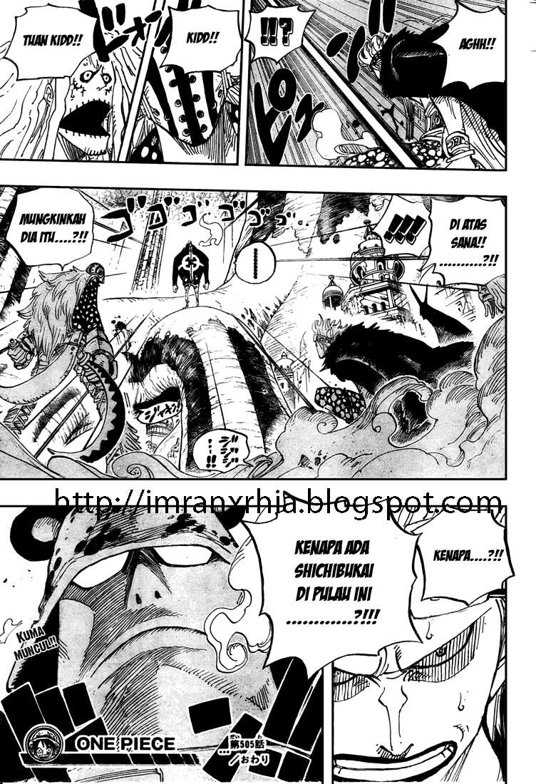 One Piece Chapter 505 - halaman 18