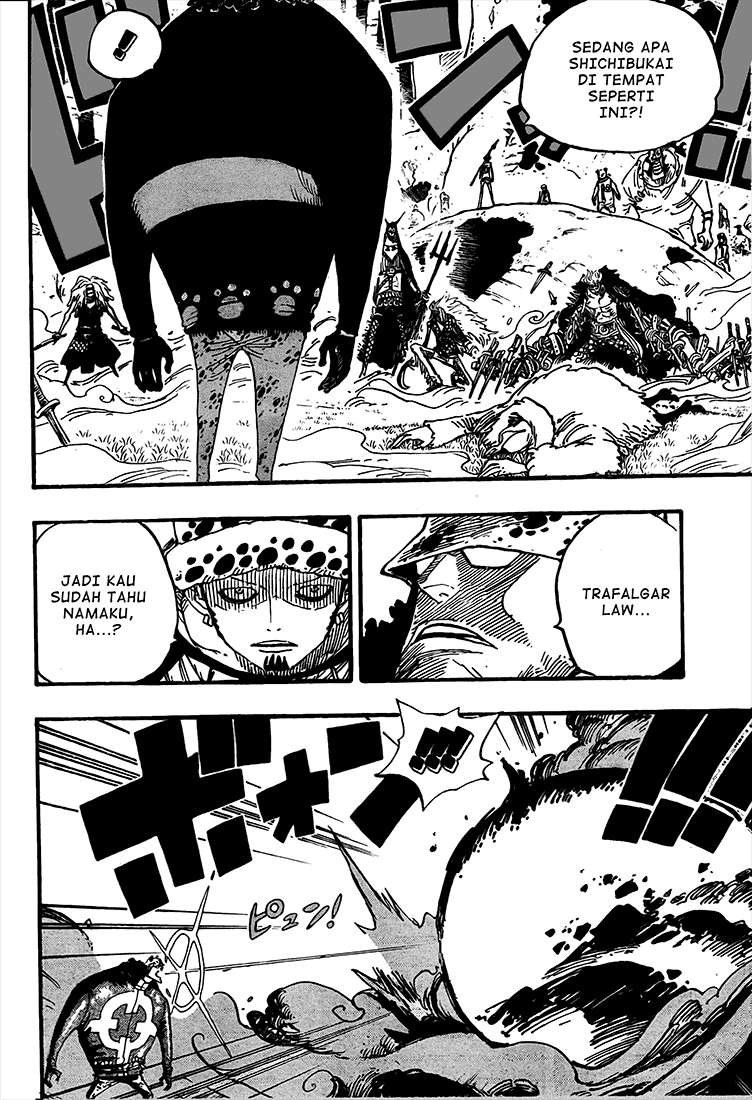 One Piece Chapter 506 - halaman 4