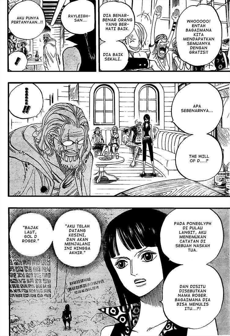 One Piece Chapter 507 - halaman 3