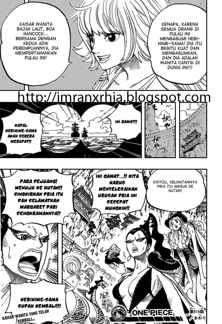 One Piece Chapter 515 - halaman 18