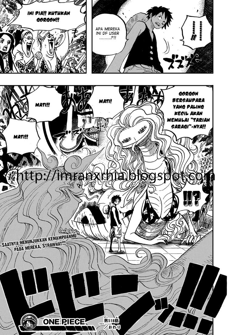 One Piece Chapter 518 - halaman 19