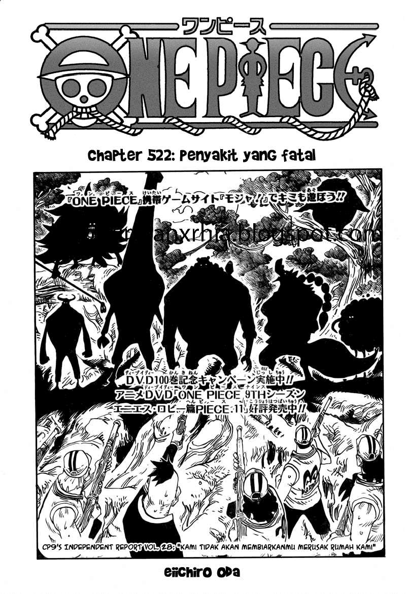 One Piece Chapter 522 - halaman 1