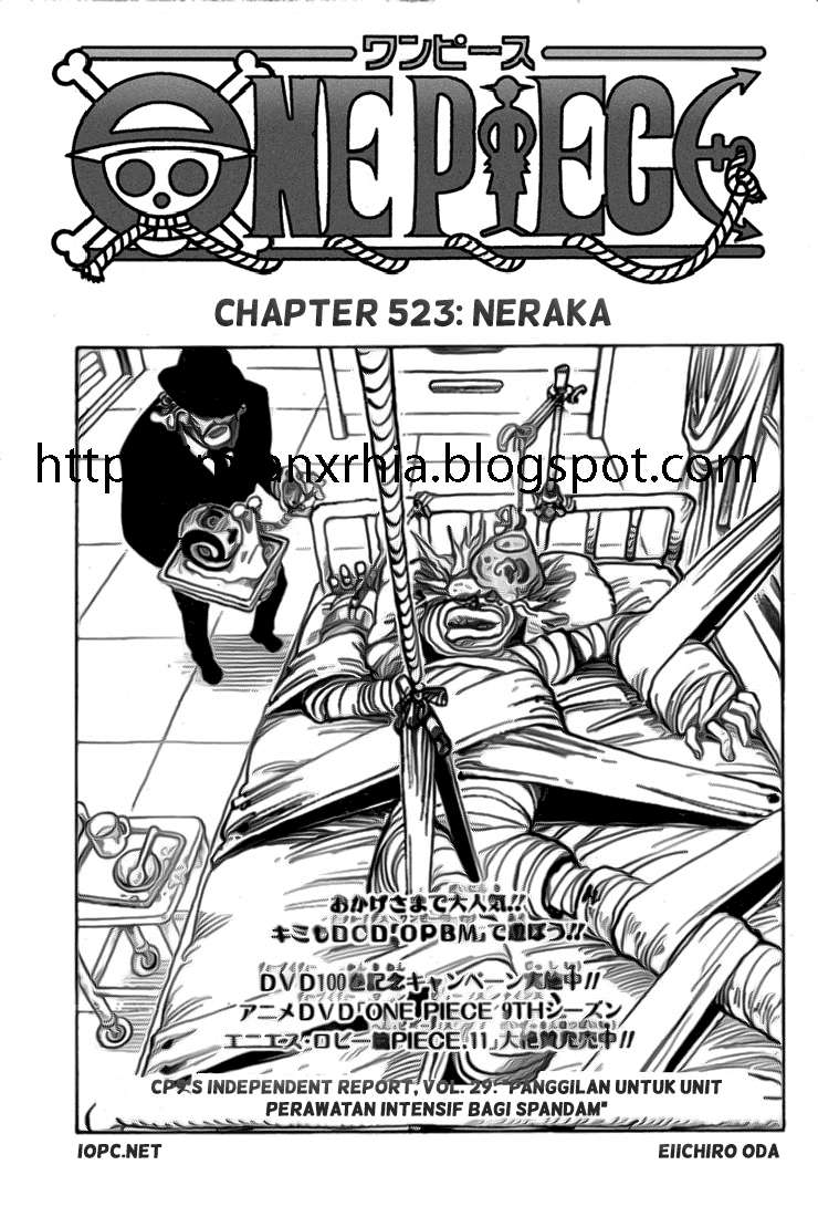 One Piece Chapter 523 - halaman 1