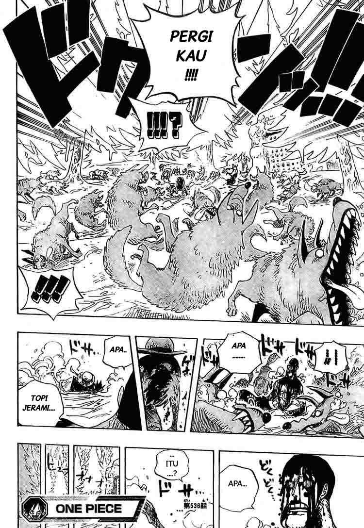 One Piece Chapter 536 - halaman 18